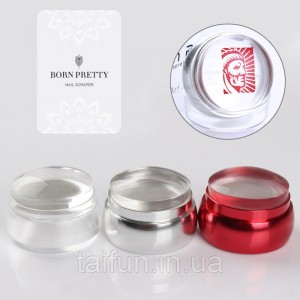 Born Pretty Stamp Translucent Red