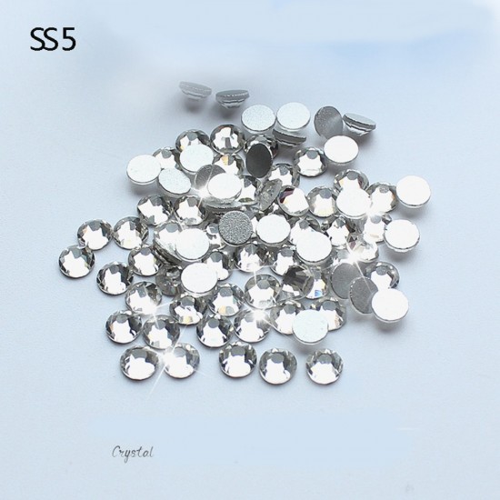 Swarovski stones SS5 Transparent glass 1440 PCs, MIS060-(2782), 19029, Stones,  Health and beauty. All for beauty salons,All for a manicure ,All for nails, buy with worldwide shipping