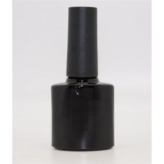 Discount for large quantities. Click on the picture. Bottle with brush black OVAL 8 ml, FFF021-16663--Container