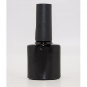  Frasco com pincel preto OVAL 8 ml 