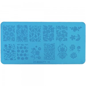  Metallic stencil for stamping 6*12 cm XY-BEAUTY 10, MAS025