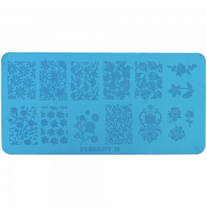  Metallic stencil om te stempelen 6*12 cm XY-BEAUTY 10, MAS025