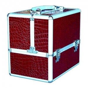  Valise aluminium 332 bordeaux