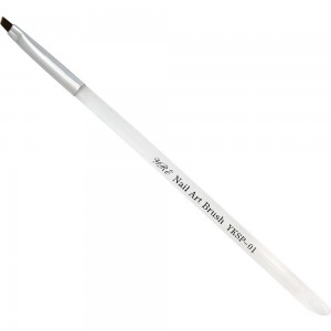 Скошенная кисть YKSP-01 для геля с прозрачной ручкой ,KOD-К02900