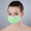 Dreilagige unsterile Maske mit elastischem Band mit flexiblem Nasenclip Polix PRO&MED (50 Stück/Packung)-33696-Китай-TM Polix PRO&MED