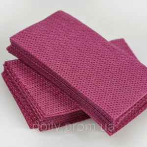  Lint-free napkins MINI 3.5x7.0 cm (50 pcs / pack) from spunbond 80 g / m? Color: multi-colored