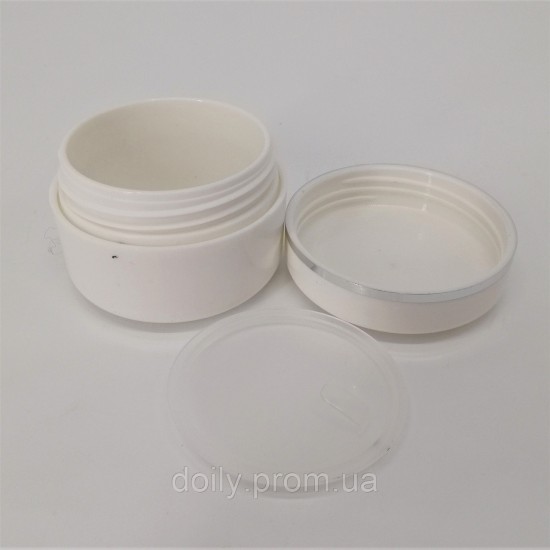 Tarros cosméticos Panni Mlada (40 uds/paquete) Volumen: 30 g Color: blanco-33805-Panni Mlada-Stands y organizadores