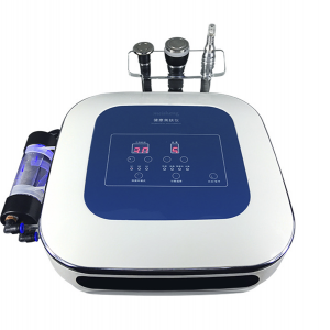 Machine de beauté 3 en 1 Massage sous vide par cavitation ultrasonique Lifting RF Multi-fonction Amélioration du soulagement du visage Renforcement musculaire