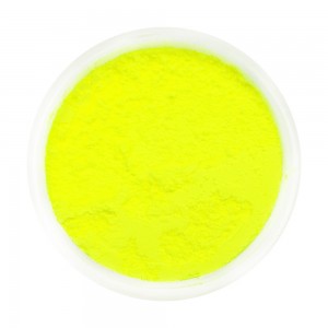 Lemon Neon pigment. Full to the brim Bright neon pigments