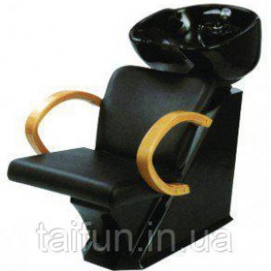 Klassieke fauteuil met wastafel