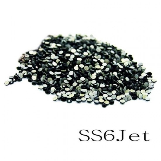 Swarovski-Kristalle (SS6Jet) 1440St-59809-China-Strasssteine für Nägel