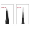 Pinças de extensão de cílios pretas retas Lidan Modelo H-16-16712-Китай-Ferramentas de manicure