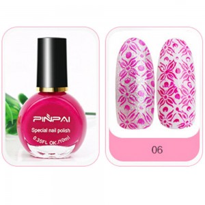  Laca para estampagem KAND NAIL 10 ml. CARMESIM