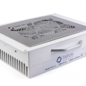 TAIFUN Pro V1 nail Extractor with HEPA filter built into the table