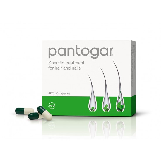Moyens pour renforcer, améliorer les cheveux et les ongles Pantogar, Pantogar 90 gélules, Egypte-952742243-Ubeauty-Santé