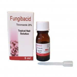  Médicament antifongique sous forme de vernis Fungibacid 5 ml Tioconazole 28%