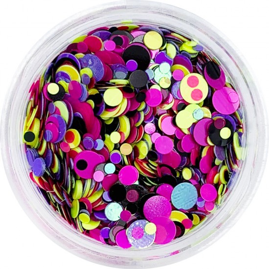 Confetti in a jar CARNIVAL, LAK1000, 18959, Confetti,  Health and beauty. All for beauty salons,All for a manicure ,All for nails, buy with worldwide shipping