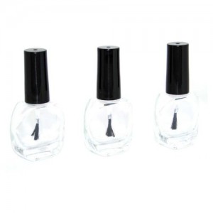 Flaschenglas mit Pinsel transparent 15ml 525DT