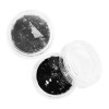 Mica in a jar BLACK. Full to the brim and convenient for the master container. Factory packaging-18019-China-Decor and nail design