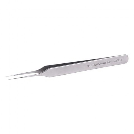 TE-40/10 professional tweezers for eyelashes EXPERT 40 TYPE 10, 33263, Tools Staleks,  Health and beauty. All for beauty salons,All for a manicure ,Tools for manicure, buy with worldwide shipping