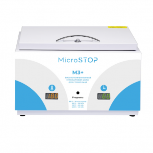 Horno seco Microstop M3+, horno seco para esterilización, esterilizador de manicura, horno seco profesional, desinfección