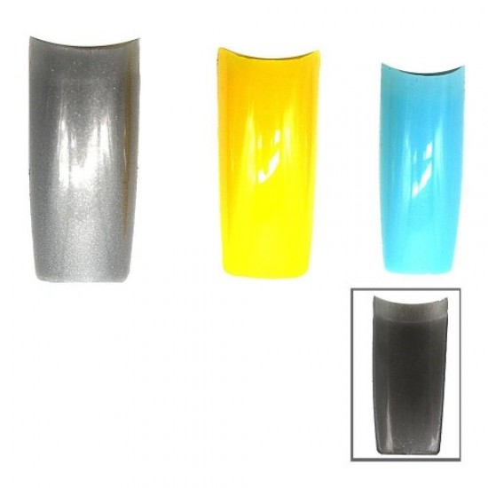Tipsy 500szt w woreczku (kolorowe)-58603-Китай-Tipsy, formy do paznokci