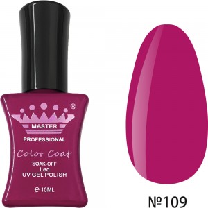  Gel polish MASTER PROFESSIONAL Soak-off 10ml ?109 ,MAS100