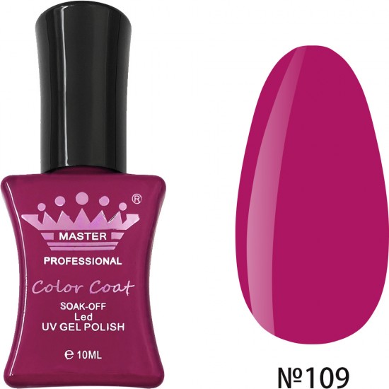 Gel Polish MASTER PROFESSIONAL soak-off 10ml No. 109, MAS100, 19588, Gel Lacquers,  Health and beauty. All for beauty salons,All for a manicure ,All for nails, buy with worldwide shipping
