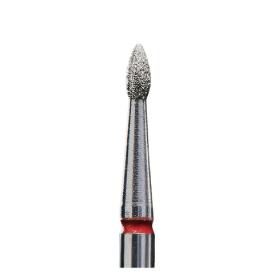 Diamond Bud sharp red milling cutter EXPERT FA60R018/4K, 33239, Tools Staleks,  Health and beauty. All for beauty salons,All for a manicure ,Tools for manicure, buy with worldwide shipping
