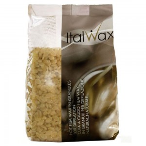  Cera italiana para depilação ItalWax em grânulos 1 kg. NATURAL