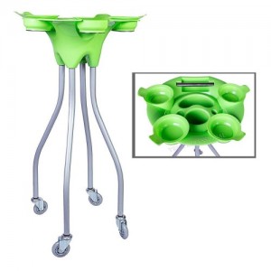  Stand for brushes and bowls 2319 (light green)