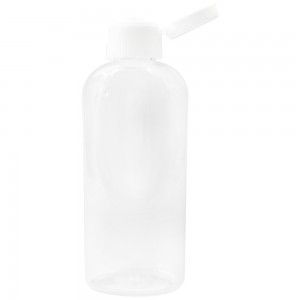  Flacon transparent avec bouchon FLIP-TOP 60 ml.