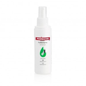  Pulverize com farnesol (Fussdeospray)