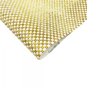  Mat for self-adhesive manicure 40*24 cm GOLDEN WHITE