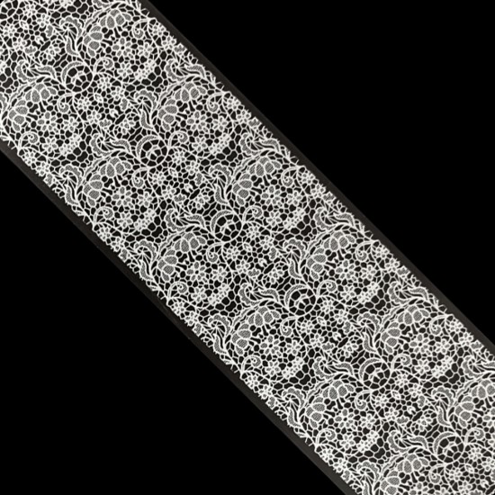 Foil en tarro 1 m WHITE LACE ,MAS010-17688-Ubeauty Decor-Diseño y decoración de uñas