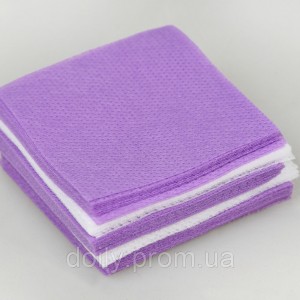  Servilletas Panni Mlada sin pelusa COLORIDAS 6cm x 6cm 45g/m2 (100uds por paquete)