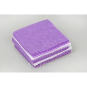  Serviettes Panni Mlada non pelucheux COLORÉ 6cm x 6cm 45g/m2 (100pcs par paquet)