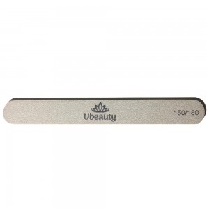 Disposable nail file Ubeauty 150/180 gritt, for manicure. Packing 50 PCs.