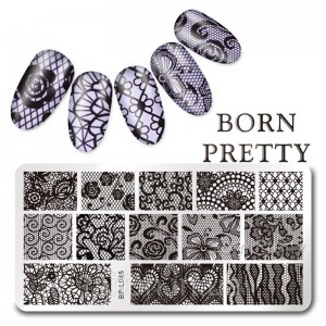 Placa de estampado Born Pretty BP-L045