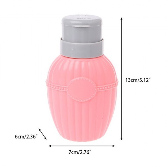 Pomp ovaal roze 250 ml ,MAS040-16658--Container