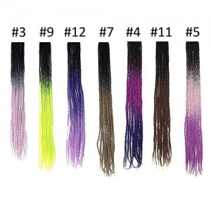  Colored braids for weaving (ZiZi)