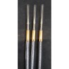 A set of fine drawing brushes with elite handles 3 PCs., MIS250, 19070, Brush,  Health and beauty. All for beauty salons,All for a manicure ,All for nails, buy with worldwide shipping