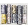 Set de feuilles larges pour nail art 50 cm 10 pcs LEOPARD ,MAS087-17640-Ubeauty Decor-Décoration et conception dongles