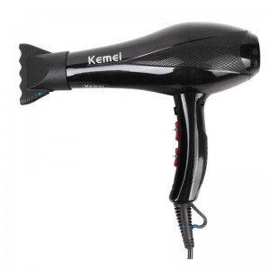 Secador de cabelo 8892-KM 2 em 1, secador de cabelo, para modelar, com ar frio, potência 1800W
