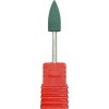 Broca de silicone com revestimento abrasivo em base vermelha M6-Q-17595-Китай-Dicas para manicure