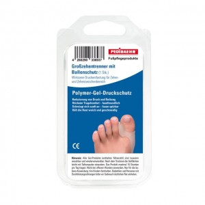 Protector-corrector de pulgar (gel-Grosszehentrenner mit Ballenschutz