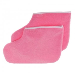 Paraffin socks (2pcs) Pink Terry