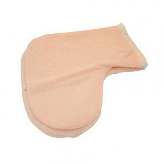 Paraffine sokken (2 stuks) Beige badstof-59985-Polix PROMED-Alles voor manicure