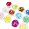 Decor set of colorful stars and hearts 12 colors-19236-China-Decor and nail design
