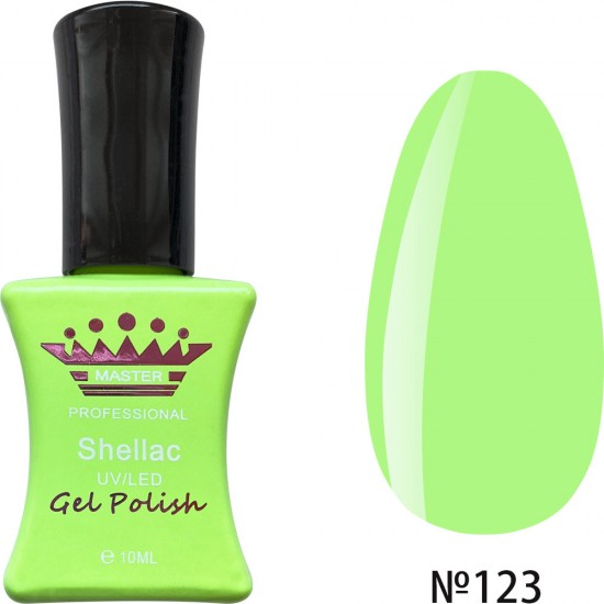 Gel Polish MASTER PROFESSIONAL soak-off 10ml No. 123, MAS100, 19620, Gel Lacquers,  Health and beauty. All for beauty salons,All for a manicure ,All for nails, buy with worldwide shipping
